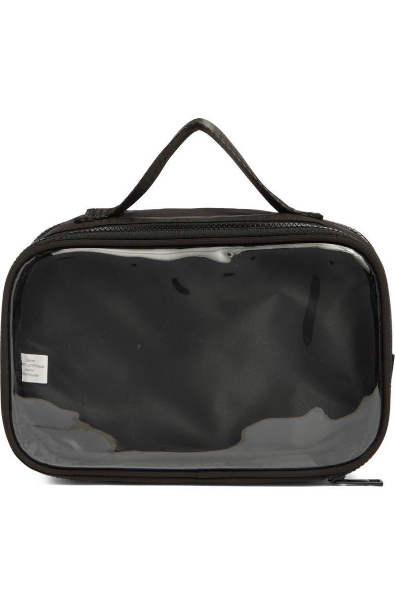 MYTAGALONGS Detachable Toiletry Case, Alternate, color, Black
