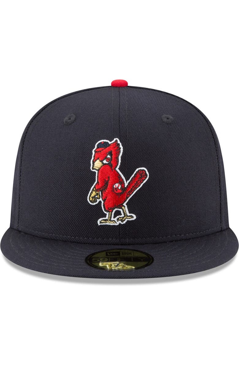 New Era Men's New Era Navy St. Louis Cardinals Cooperstown Collection Wool 59FIFTY Fitted Hat, Alternate, color, Navy