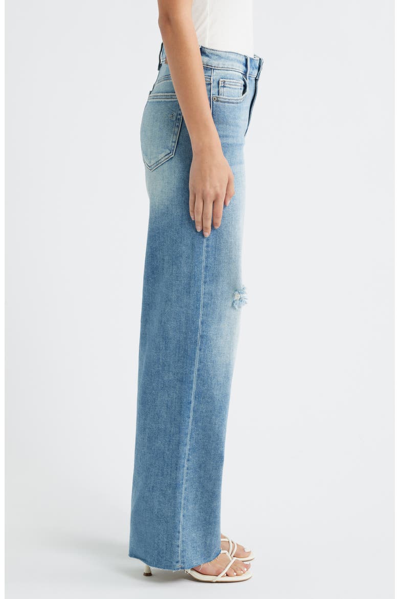 Wide Leg Dad Jeans, Alternate, color, MEDIUM WASH
