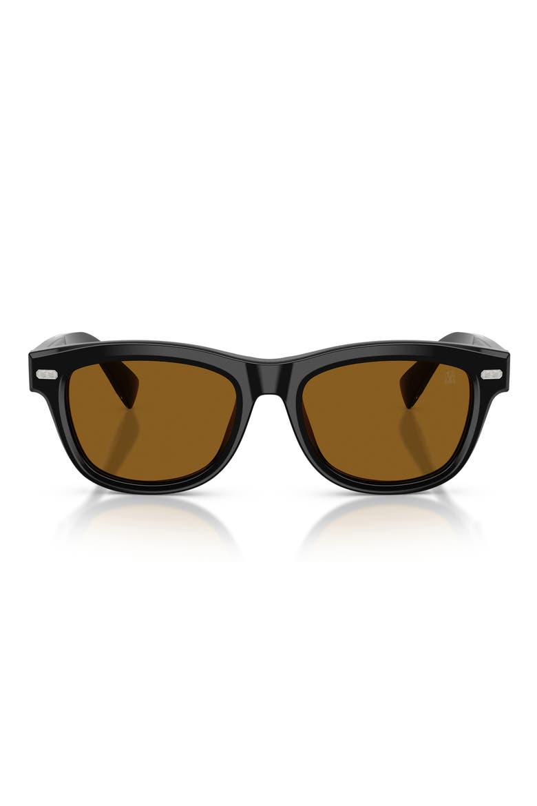 Stanley J 53mm Pillow Sunglasses, Main, color, TERRACOTTA