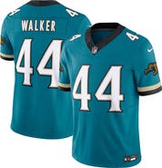 Nike Men's Nike Travon Walker Teal Jacksonville Jaguars Prowler Throwback Vapor F.U.S.E. Limited Jersey