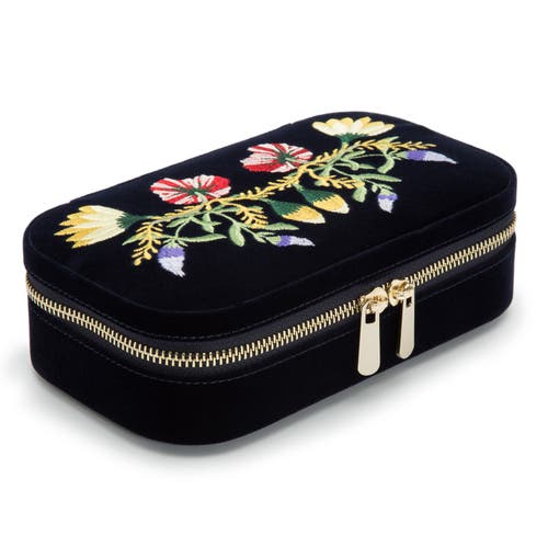 Wolf Zoe Travel Zip Case In Purple