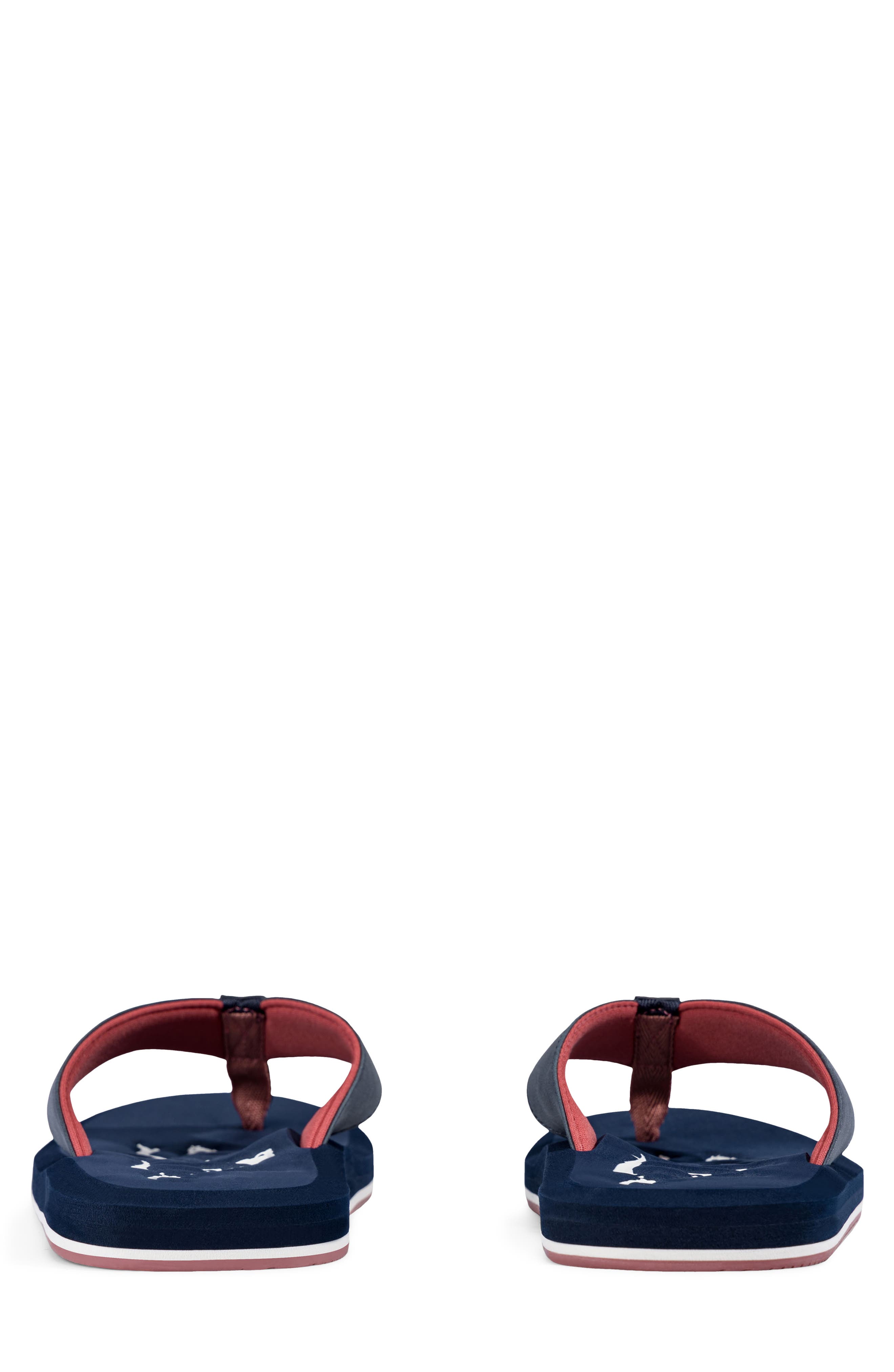 The Skiff Americana Flip Flop, Alternate, color, NAVY