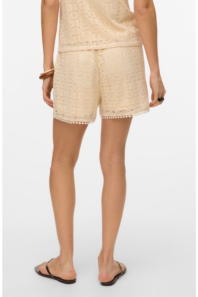 Maya Lace Shorts, Alternate, color, BIRCH