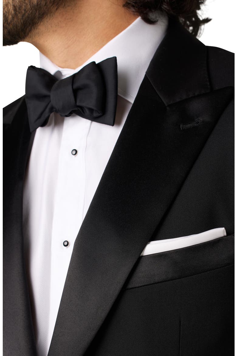 Performance Tailored Fit Tuxedo, Alternate, color, RAVEN BLACK