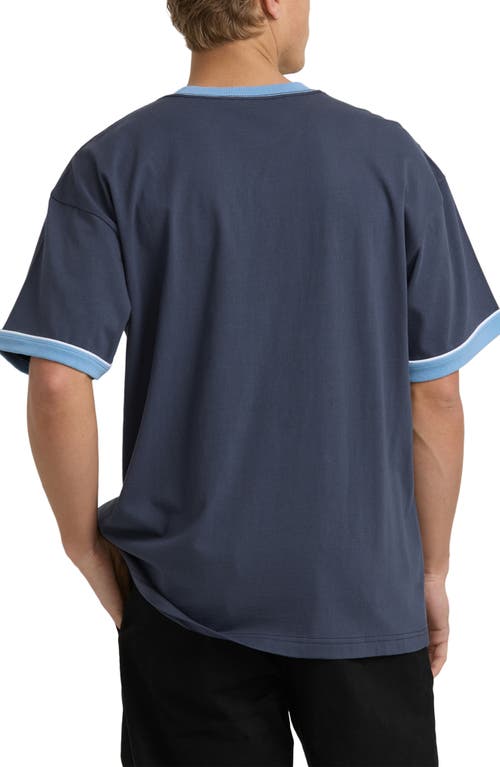 Billabong Spec Ringer Graphic T-shirt In Blue