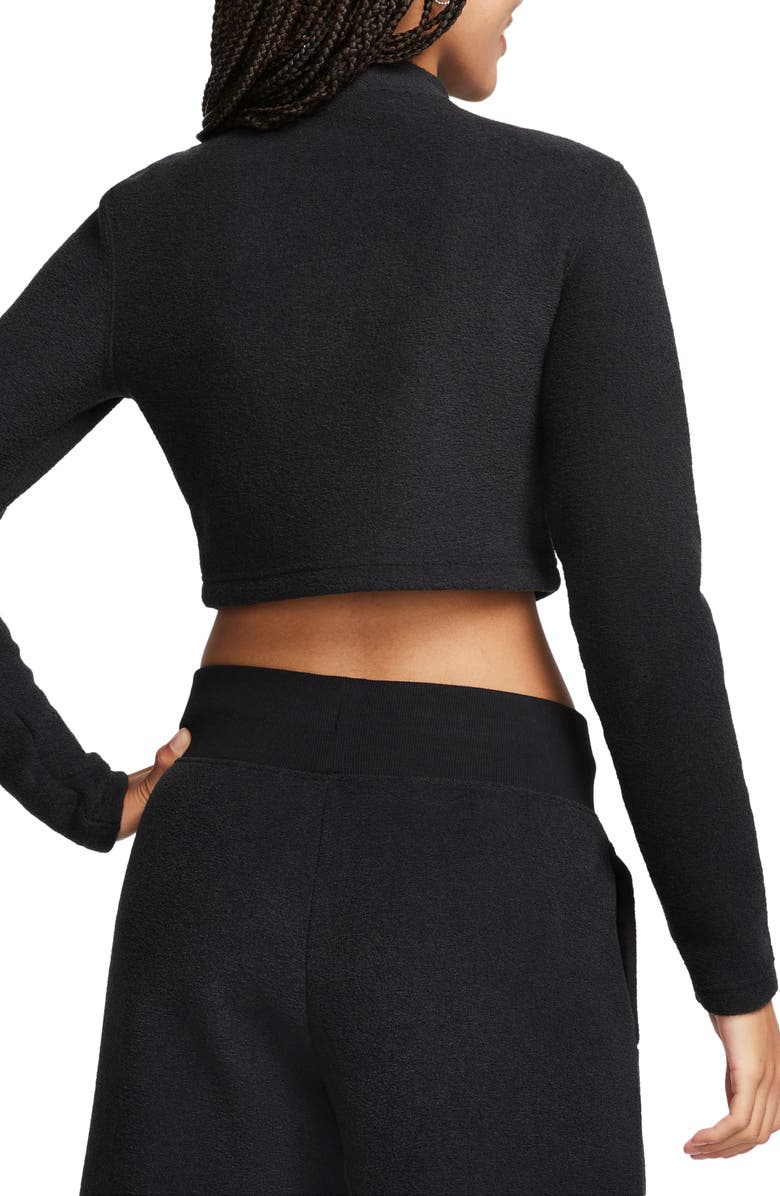 Nike Sportswear Cozy Long Sleeve Crop Top, Alternate, color, 