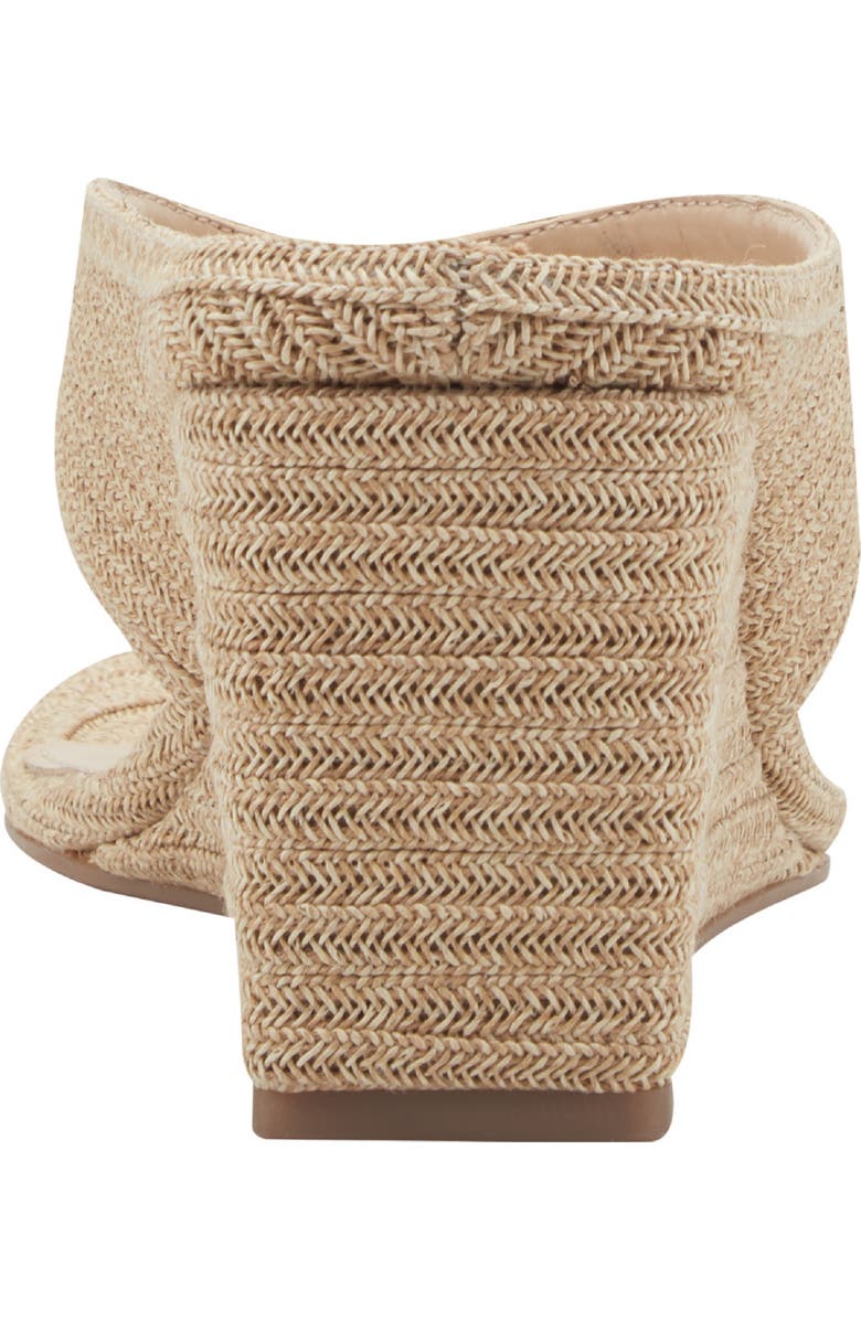 Marc Fisher LTD Udena Wedge Flip Flop, Alternate, color, Light Natural