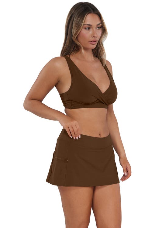 SUNSETS SUNSETS SPORTY SWIM SKIRT BOTTOMS