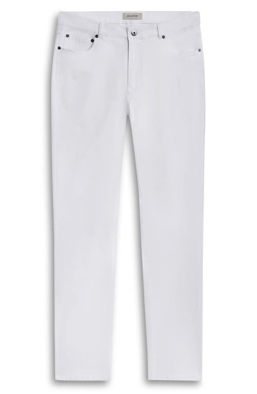 Bugatchi Men's Preston Five-pocket Jeans In White