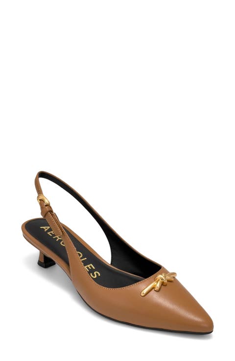 Raya Pointed Toe Slingback Pump