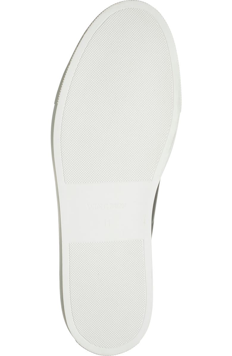 WINTHROP Clay Leather Sneaker, Alternate, color, Black