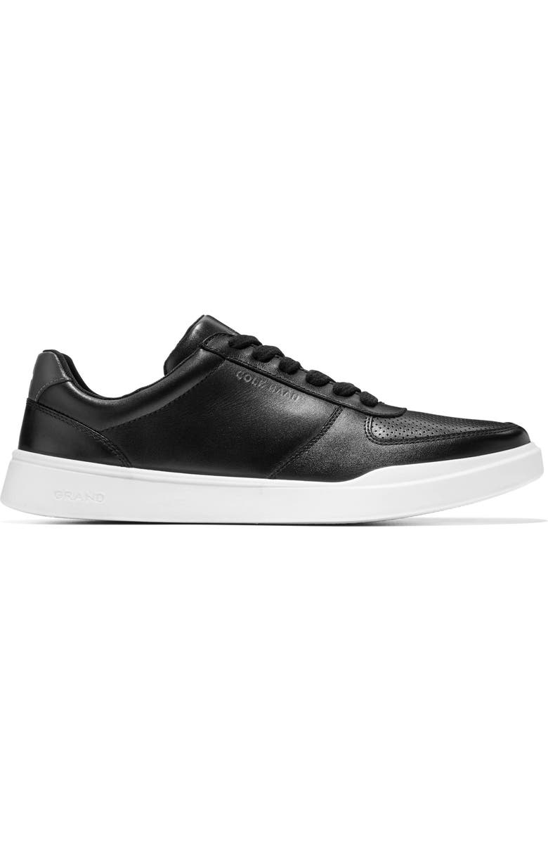 Cole Haan Grand+ Pureshot Court Sneaker, Alternate, color, Black / Optic White