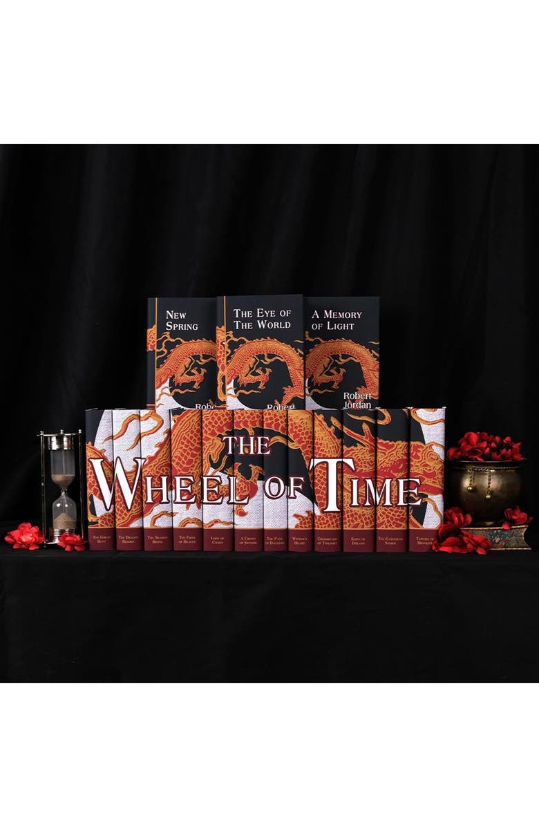 Juniper Books The Wheel of Time Book Set, Alternate, color, Black And Red