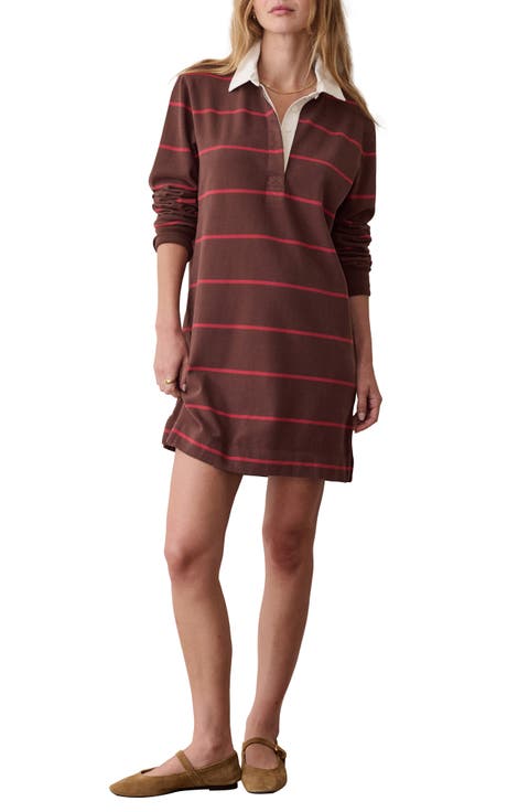 Maggie Organic Cotton Rugby Minidress
