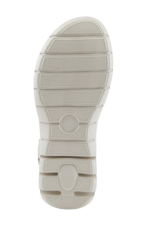 Flexus By Spring Step Cardona Wedge Sandal In Grey