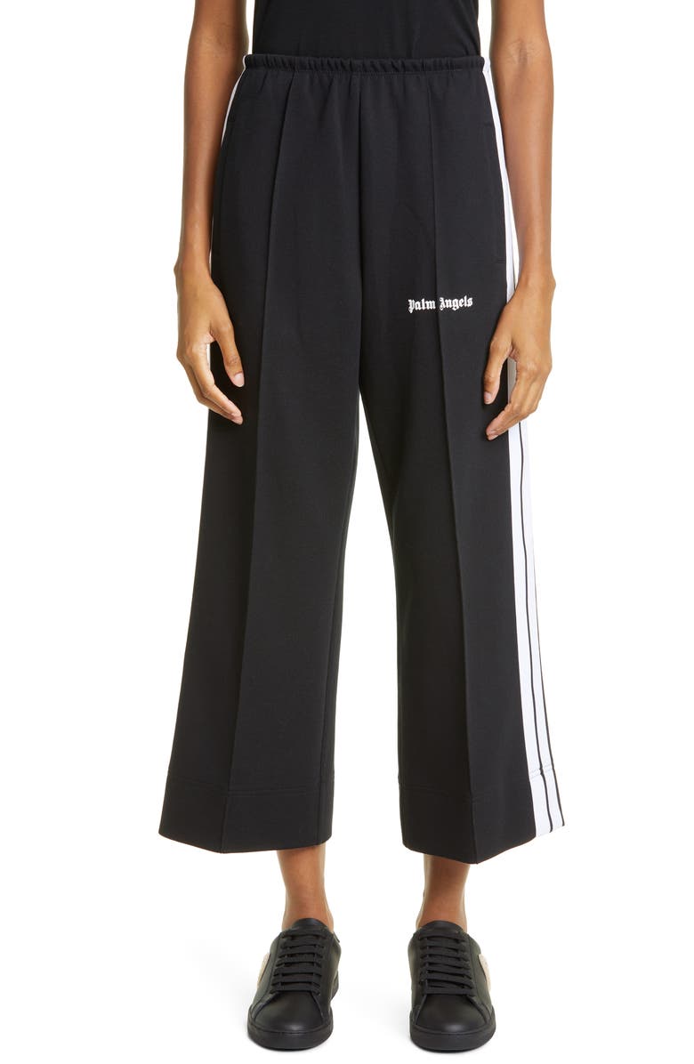 Palm Angels Women's Crop Track Pants, Main, color, 