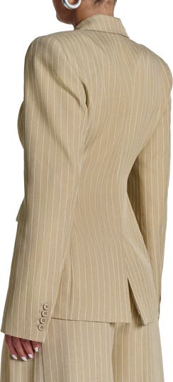 Pinstripe Blazer
