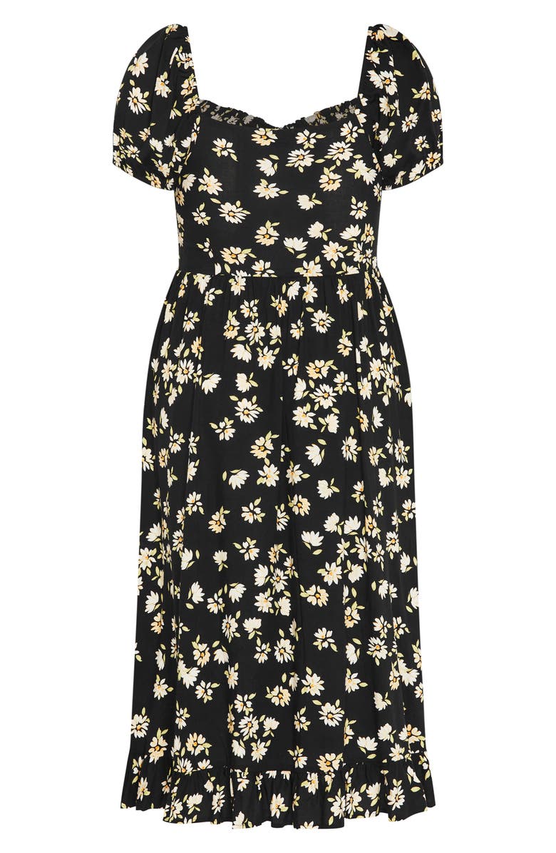 City Chic Emie Print Midi Dress, Alternate, color,