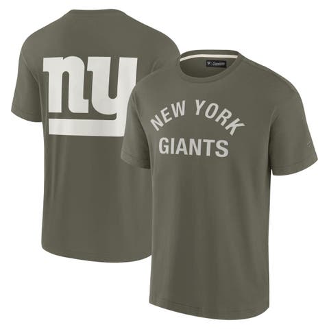 Unisex Fanatics Signature Olive New York Giants Elements Super Soft Short Sleeve T-Shirt