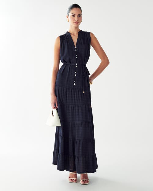 Willa Nomie Maxi Dress In Blue