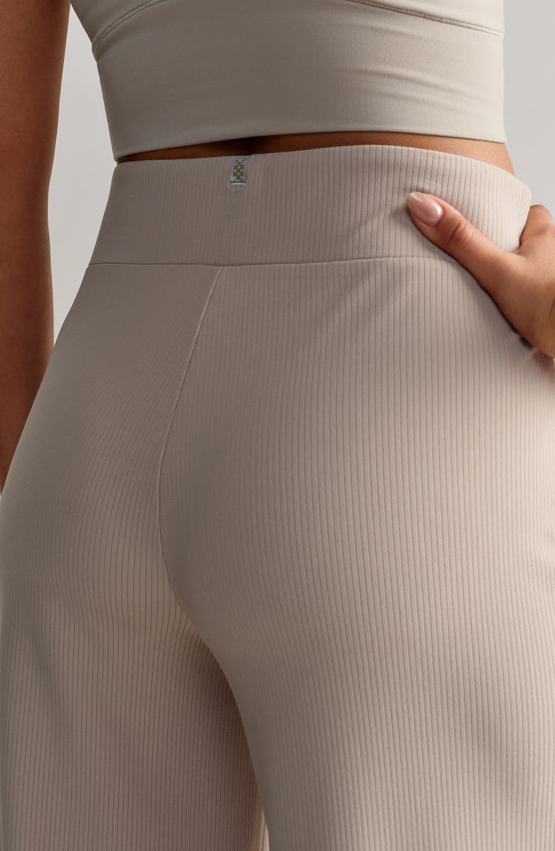 Rhone Ripple Wide Leg Sweatpants, Alternate, color, Taupe