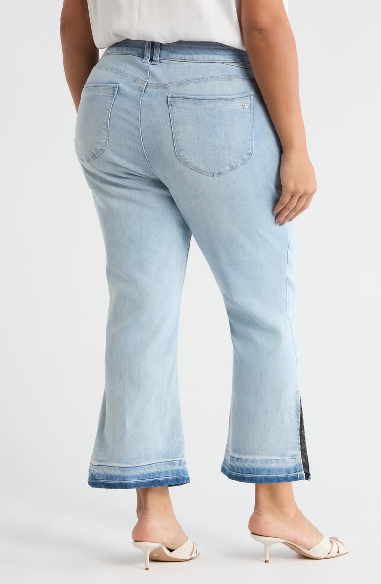 Wit & Wisdom Bennett High Waist Ankle Barely Bootcut Jeans, Alternate, color, Powder Blue Artisanal