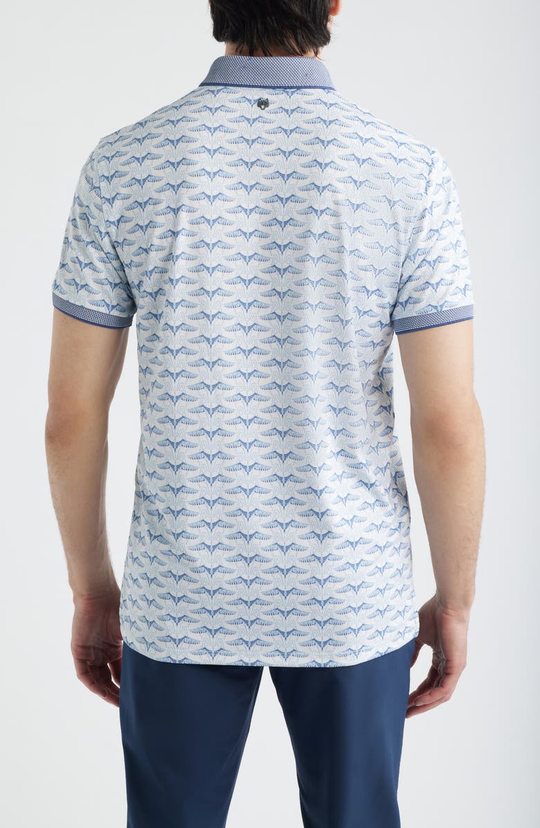 Greyson Silver Stilt Performance Polo, Alternate, color, Arctic