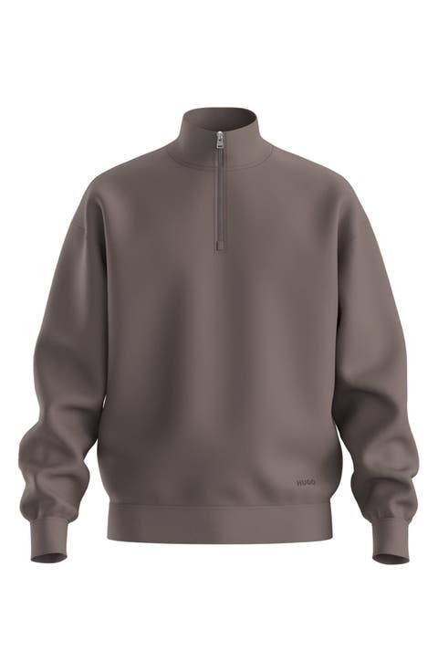 Dalizip Cotton Quarter-Zip Pullover
