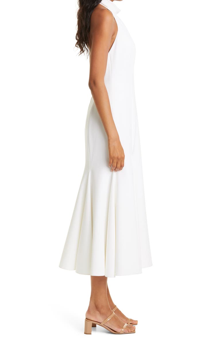 Milly Penelope Halter Neck Cady Dress, Alternate, color, 