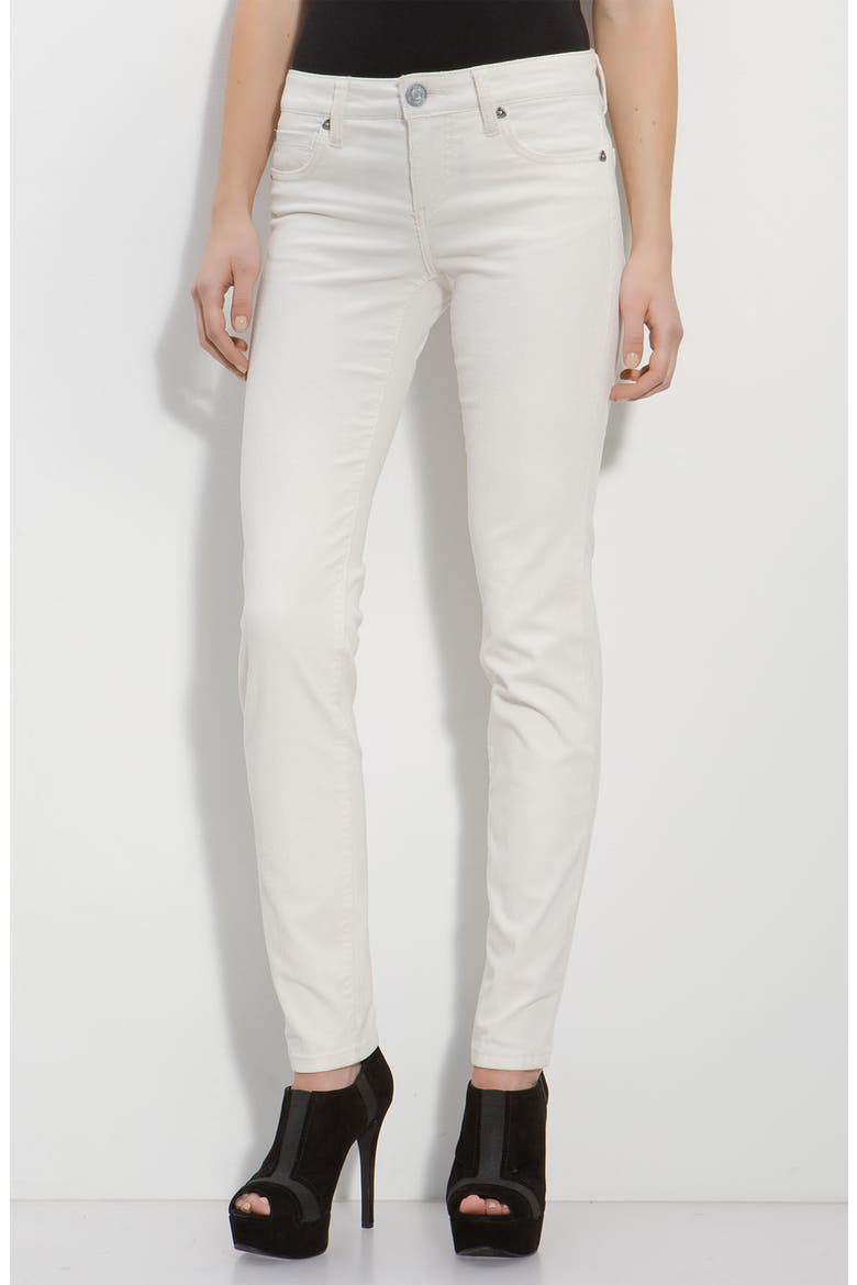 Skinny Corduroy Jeans, Main, color, IVORY