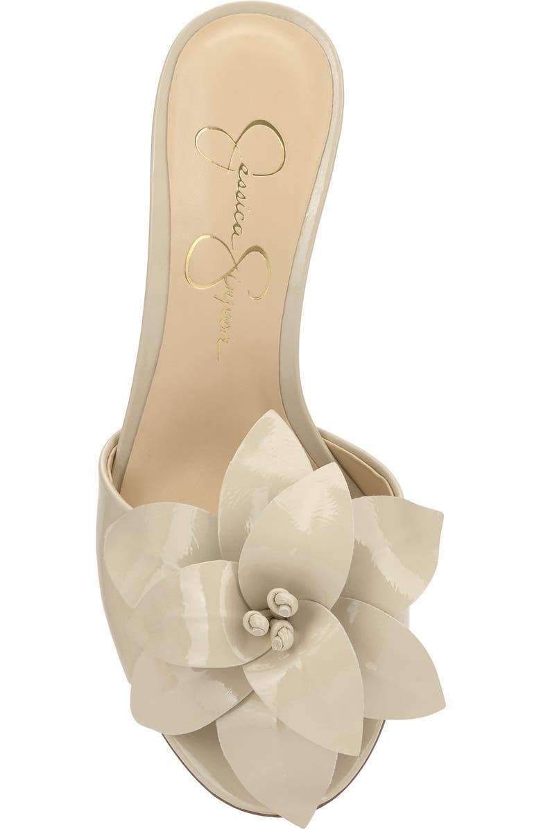 Jessica Simpson Percia Slide Sandal, Alternate, color, Soft Ivory