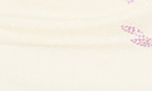 Tiger Mist Octavia Floral Embellished Mesh Miniskirt In White