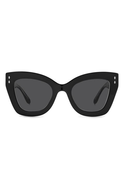 51mm Cat Eye Sunglasses