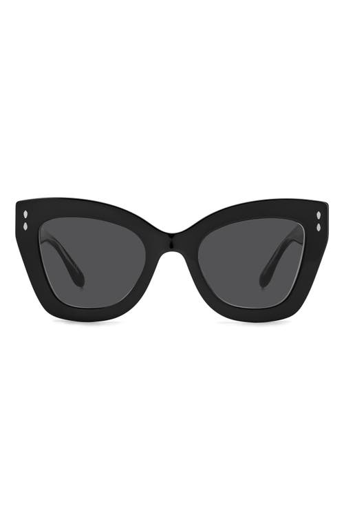Isabel Marant Acetate & Metal Butterfly Sunglasses In Black