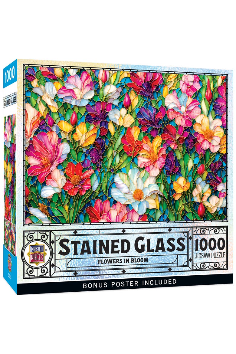 Flowers in Bloom 1000pc Jigsaw Puzzle, Main, color, Multicolor
