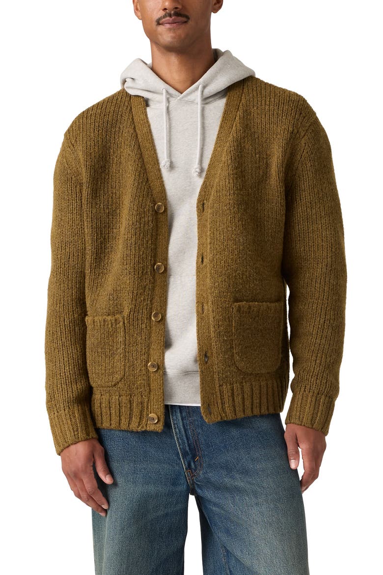 Mammoth Cardigan, Main, color, FOXTROT BROWN
