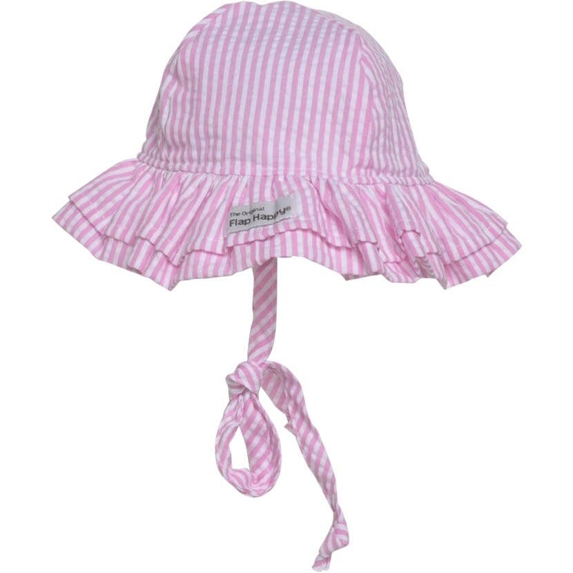selected Pink Stripe Seersucker