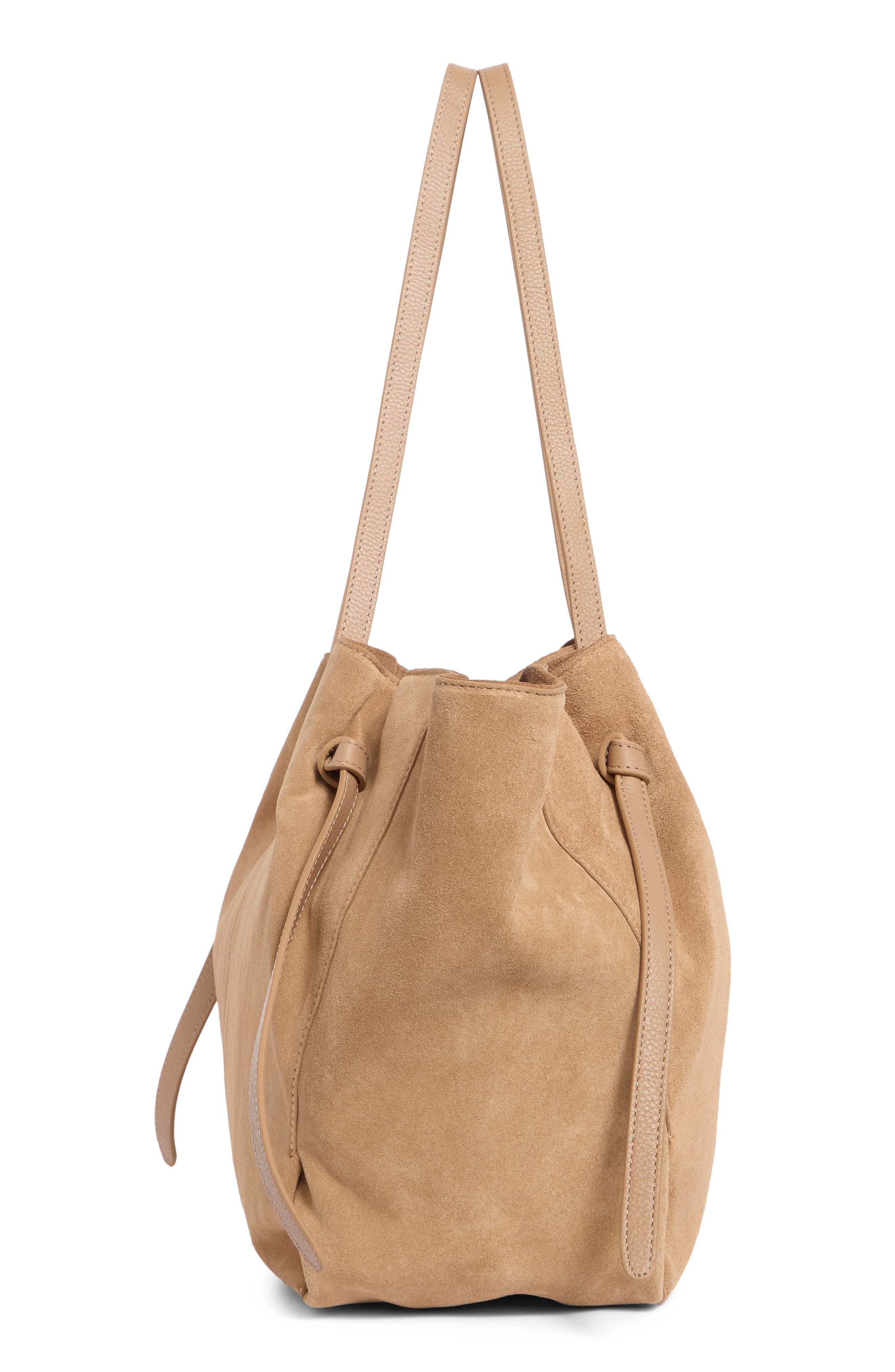 Lucky Brand Ayla Tote Bag, Alternate, color, Tuscanny Suede