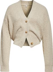 R13 Split Hem Wool Blend Cardigan