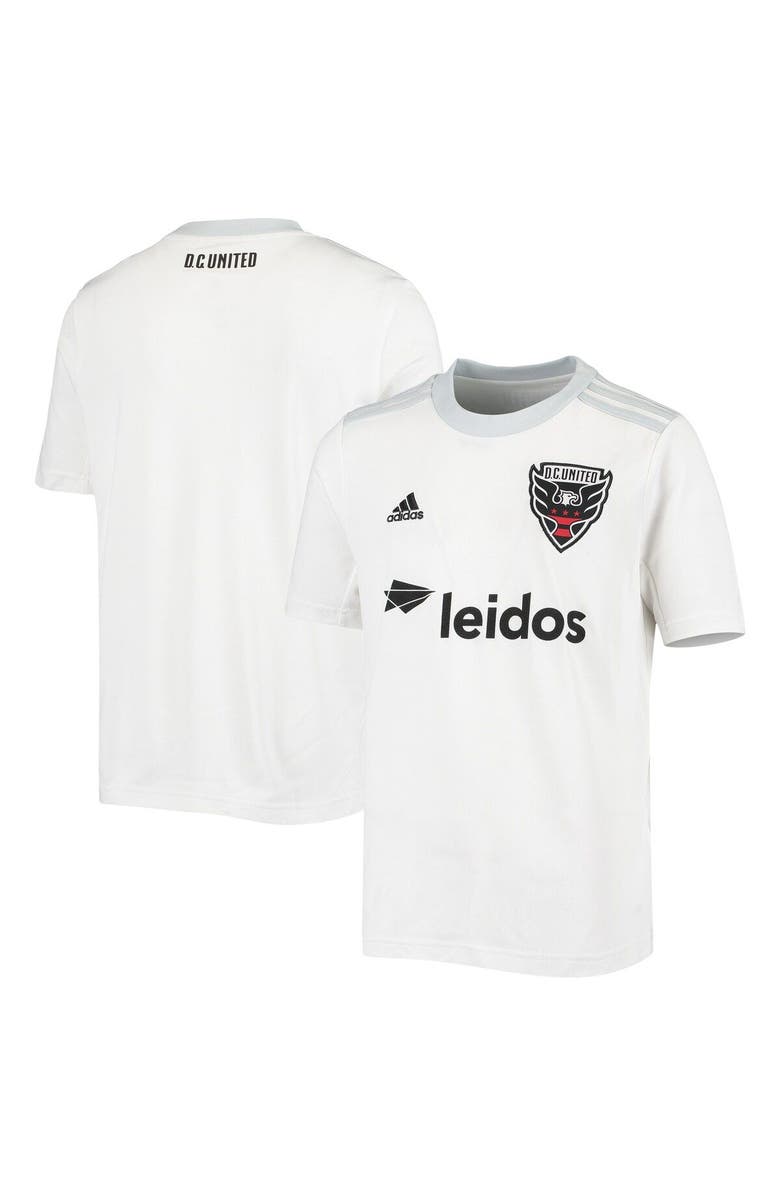adidas Men's adidas White D.C. United 2019 Away Team Authentic Jersey, Main, color, White
