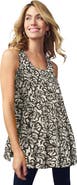 Jessica London Georgette Tunic Tank