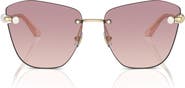 Jimmy Choo 59mm Gradient Butterfly Sunglasses