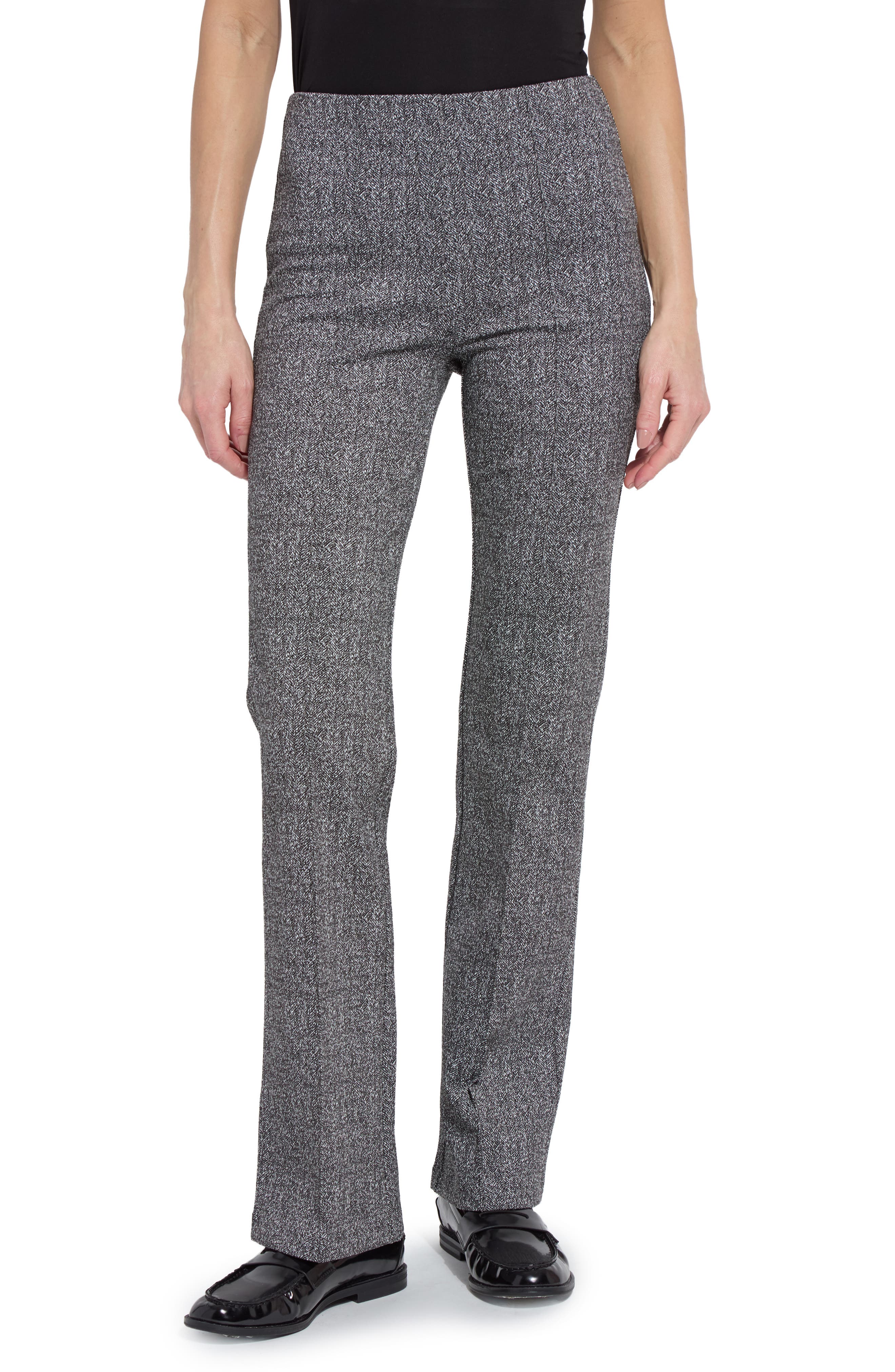Lyssé Houndstooth Jacquard Flare Leggings