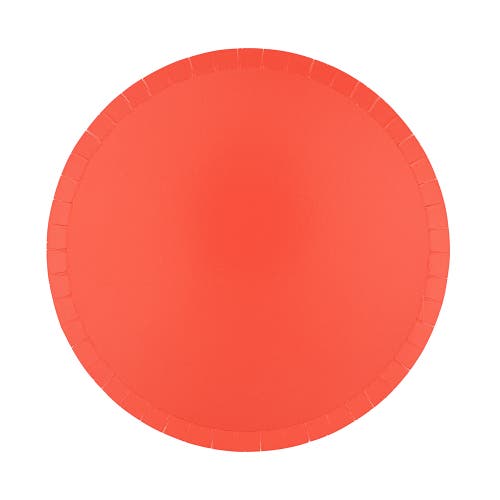 Jollity & Co Shade Collection Dinner Plates In Poppy