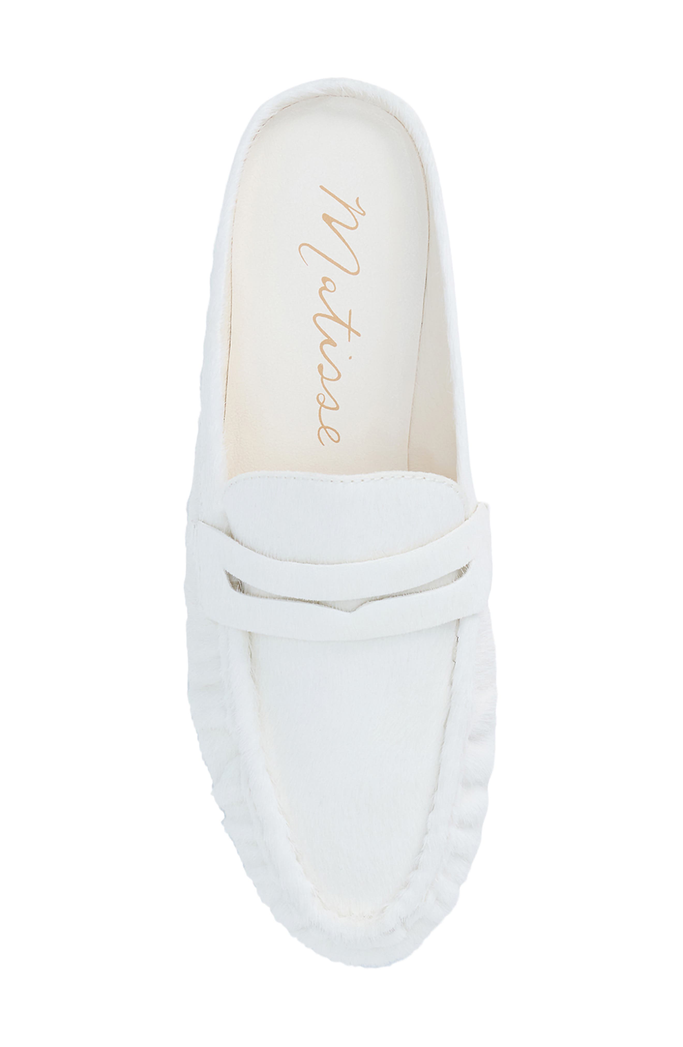 Porta Penny Loafer Mule, Alternate, color, WHITE
