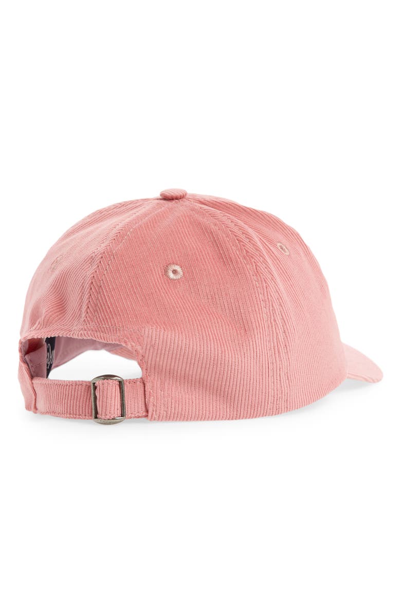 Drake's Embroidered Logo Corduroy Baseball Cap, Alternate, color, 