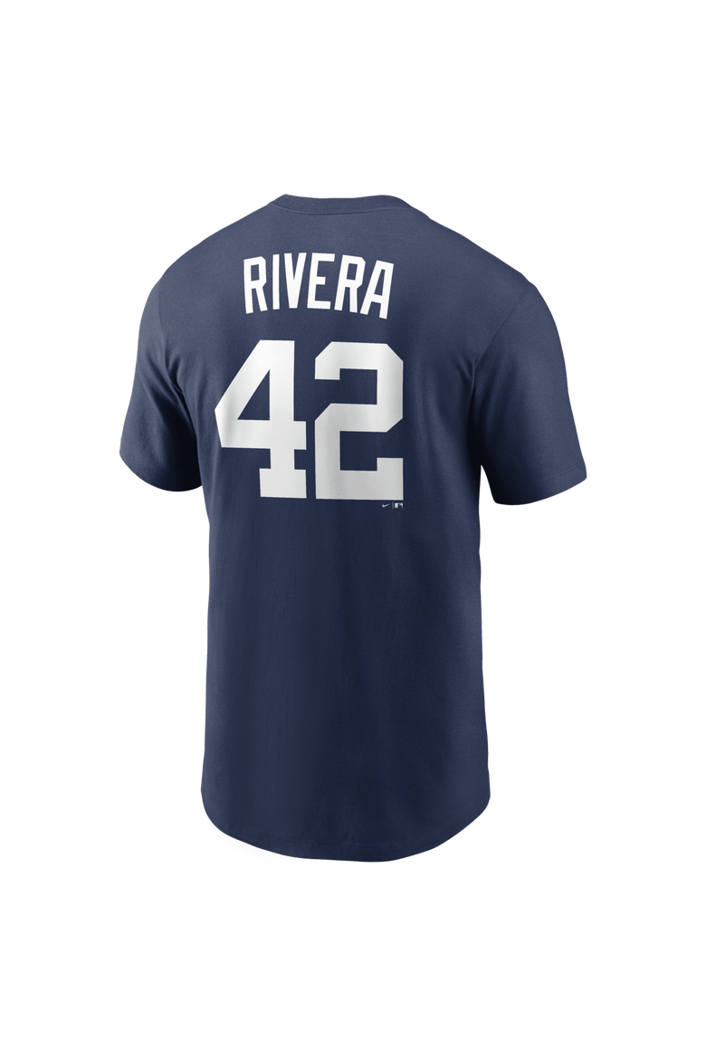 Men's Nike Mariano Rivera Navy New York Yankees Cooperstown Collection Name & Number T-Shirt, Alternate, color, Navy