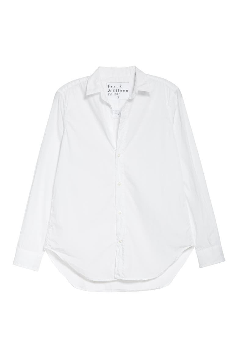 Frank Classic Button-Up Shirt, Alternate, color, WHITE