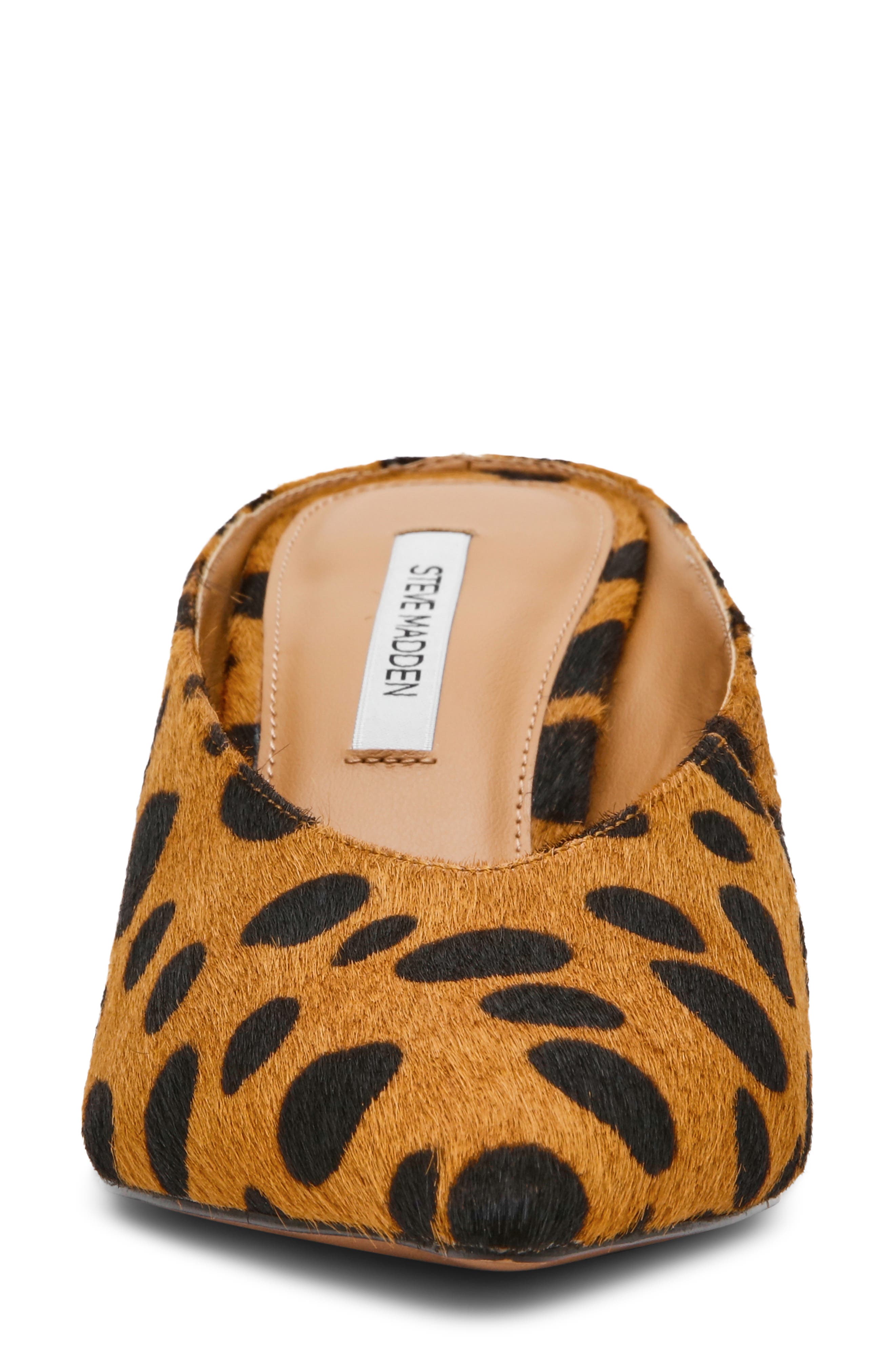 Fonza Pointed Toe Mule, Alternate, color, SPOT LEOPARD